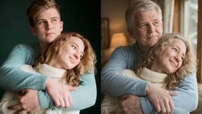 Состарить фото с помощью ИИ: как нейросети превращают молодые лица в портреты с историей