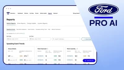 Ford знает, пристегнулся ли ваш водитель: компания запустила ИИ для управления автопарком