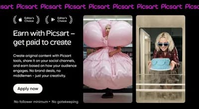 Не нужны подписчики — нужен контент: Picsart запускает открытую программу монетизации
